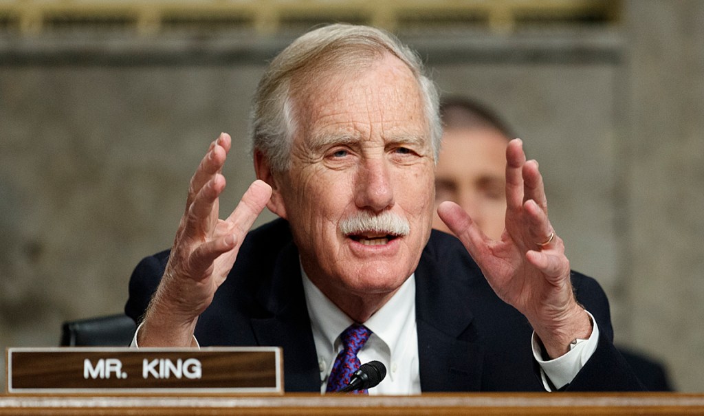 On call with Pence, Sen. King calls administration's failure to expand  testing a 'dereliction of duty'