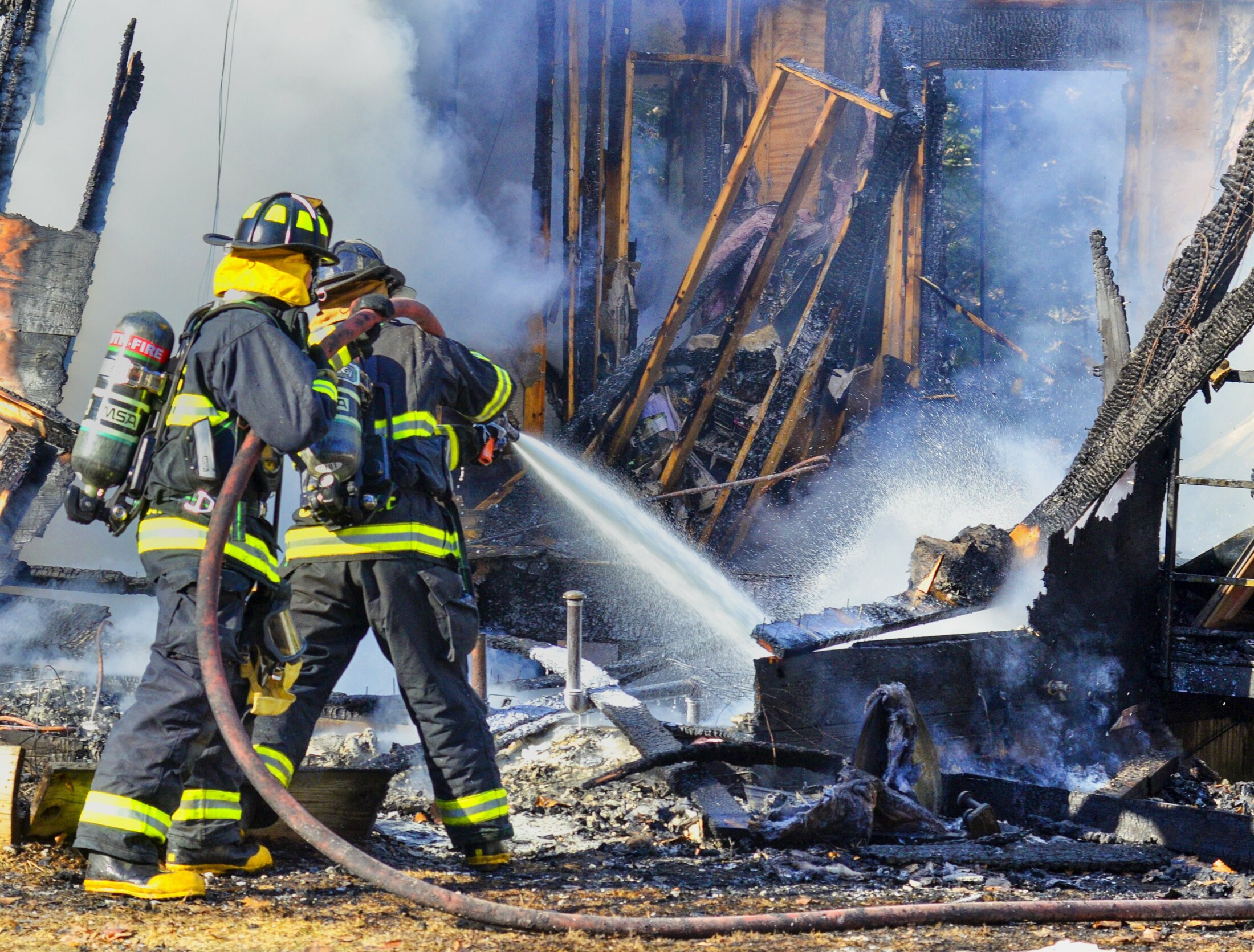 GALLERY: Monmouth Fire - Lewiston Sun Journal