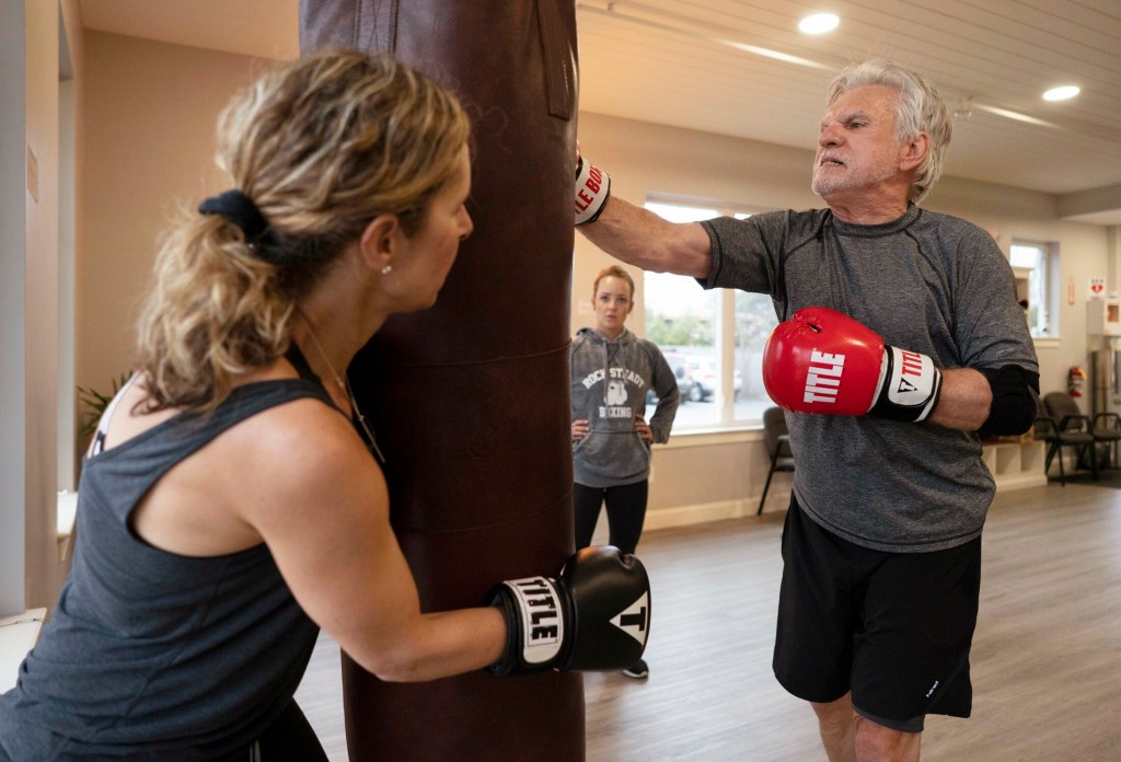 Patients punch back at Parkinson’s disease through boxing lessons