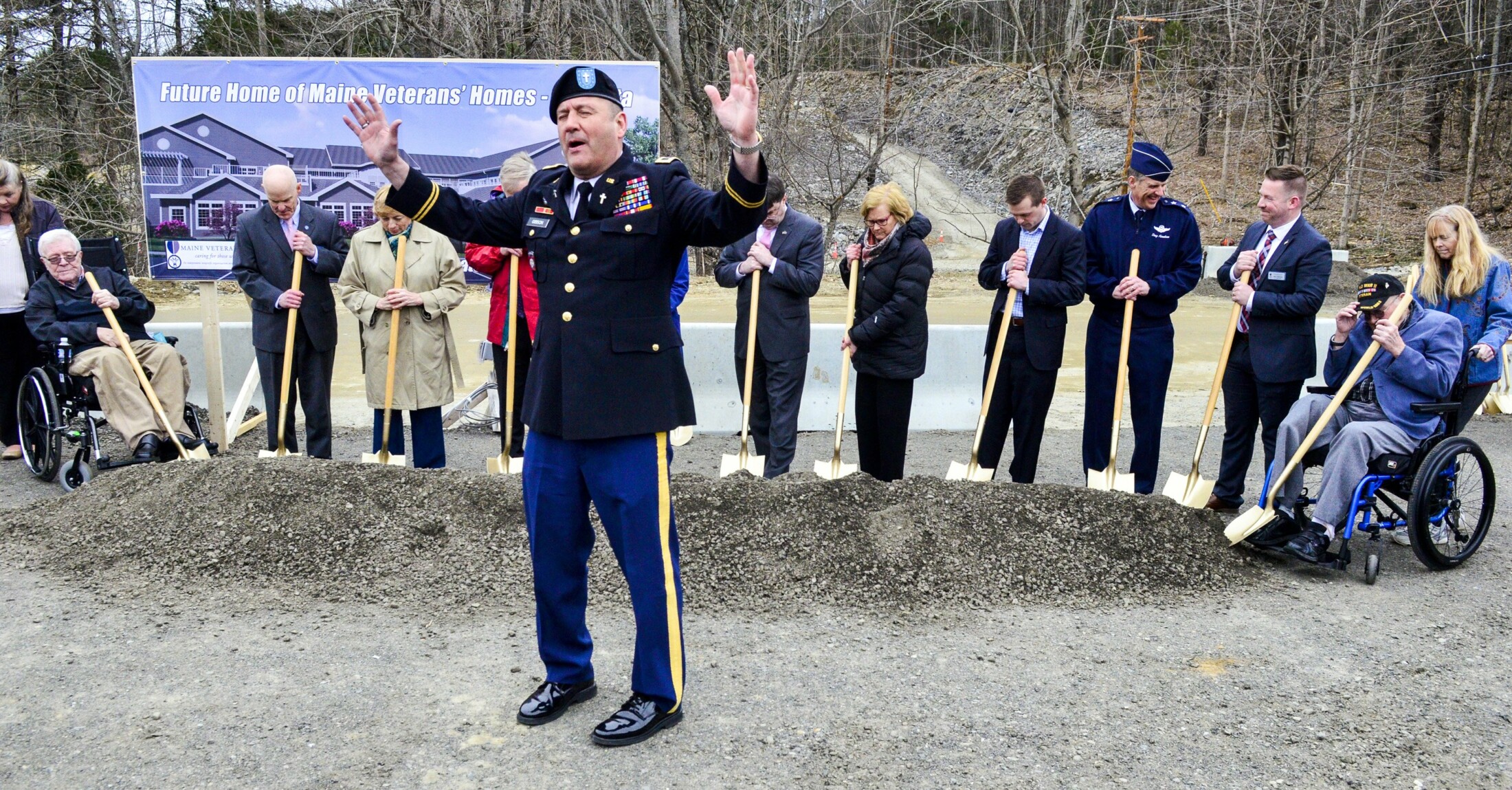 Maine Veterans’ Home groundbreaking Press Herald