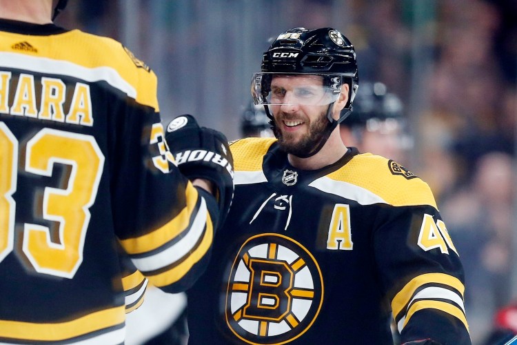 It is unclear who will play right wing next to center David Krejci when the Bruins open the Stanley Cup playoffs against Toronto on Thursday.