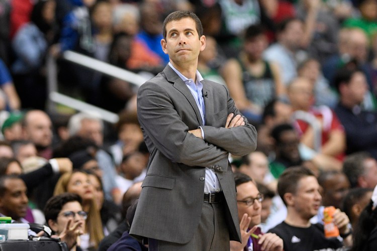 It's been a frustrating season at times for Boston coach Brad Stevens. Now he's looking to turn the page as the Celtics begin a playoff series with Indiana.