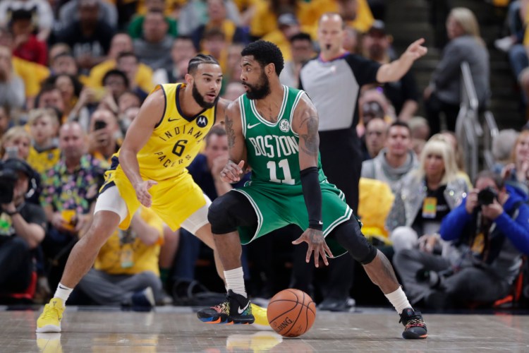 Kyrie Irving and the Boston Celtics made quick work of the Indiana Pacers in the first round and hope to continue their physical play in the second round in a likely matchup with Milwaukee.