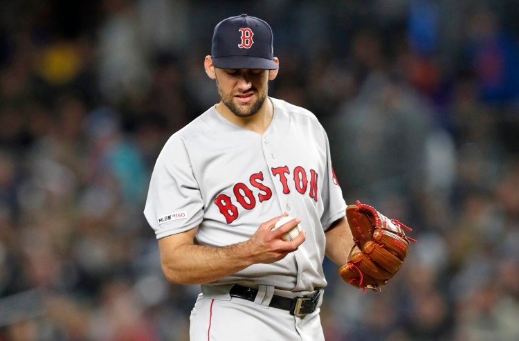 Boston Red Sox starting pitcher Nathan Eovaldi will undergo surgery on his right elbow to clean out loose bodies. He is expected to be out until at least June.