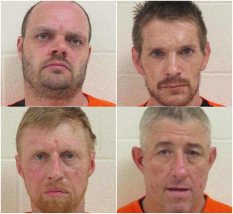 Four charged with stealing copper piping from vacant Lebanon house