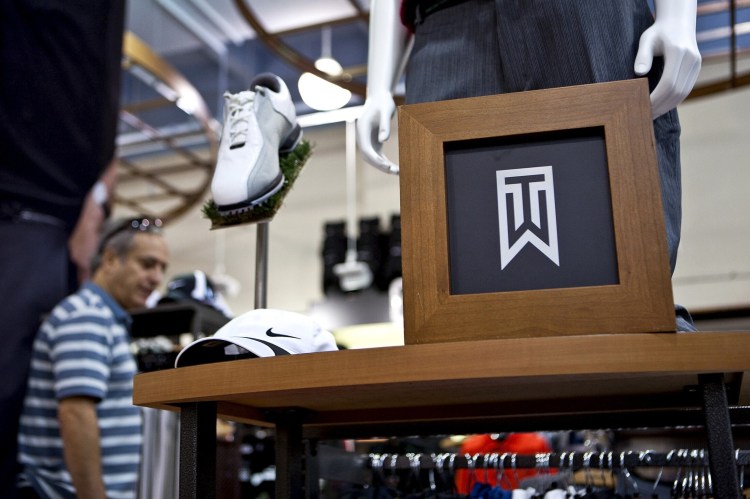 Nike Tiger Woods Collection golf apparel in 2010.