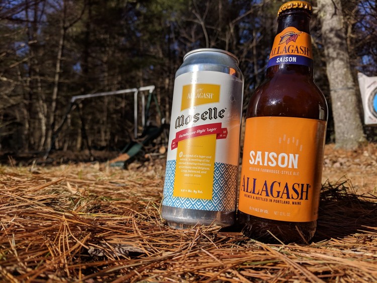 Among Allagash's saisons are Moselle, a unique farmhouse-style lager, and another simply called Saison