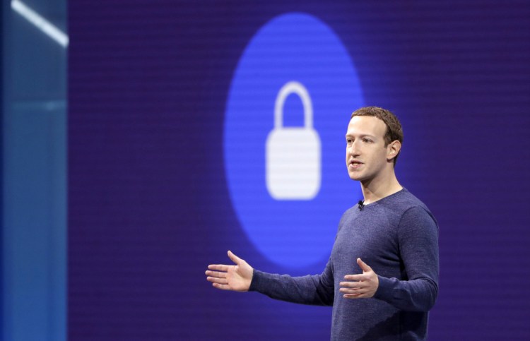 Mark Zuckerberg has had to defend Facebook against accusations that it has mishandled private information.