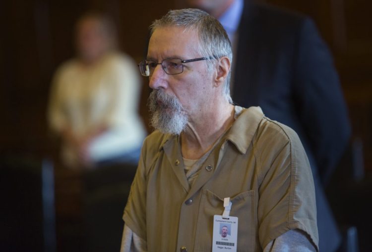 Burton Hagar, seen in this file photo, pleaded guilty to manslaughter in the death of his infant son, Nathan Hagar, in 1979, but is appealing his conviction.