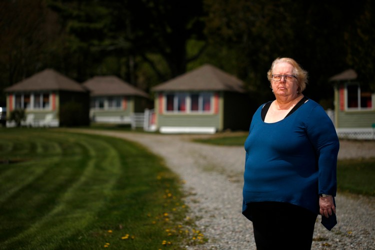 Jane Liedtke, owner of Bay Leaf Cottages and Bistro in Lincolnville, started getting unexpectedly high CMP bills two years ago despite shutting off power to her motel and 12 cottages.