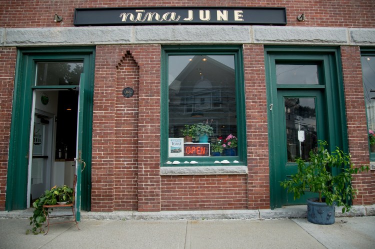 Well-known NYC chef Sara Jenkins came home to Maine a few years ago to open Nina June in Rockport.