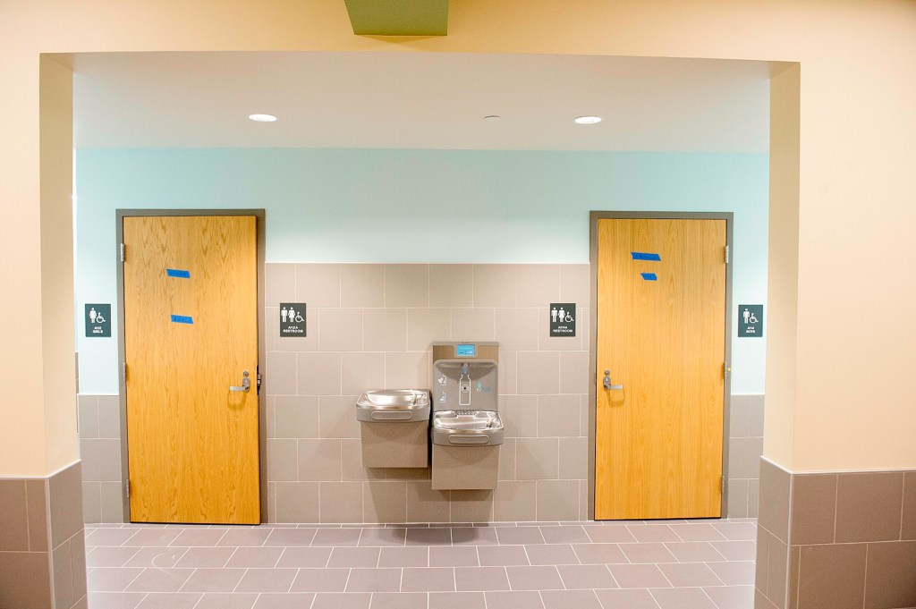 The school bathroom decision Open door policy or no?