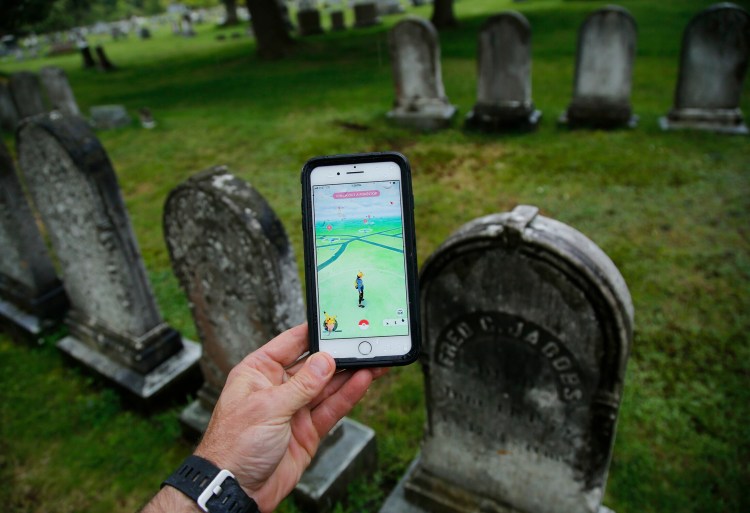 Portland has asked the makers of the augmented reality game Pokemon Go to remove Evergreen Cemetery because of players who drive through the 
graveyard looking for the virtual characters. 