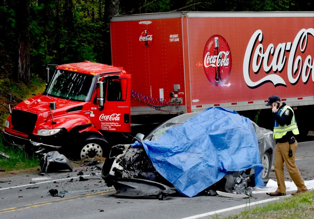 One dead in headon accident on US Route 2 in Skowhegan