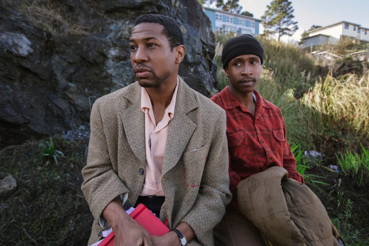 Jonathan Majors stars as Montgomery Allen and Jimmie Fails as Jimmie Fails in "The Last Black Man in San Francisco."