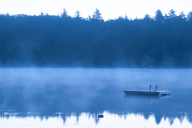Lynn Karlin Sea Smoke on Maine Pond, Photograph, 2011.