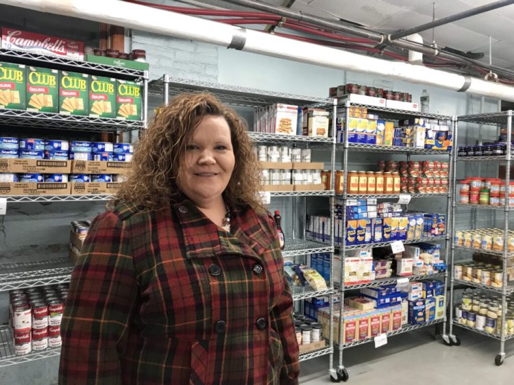 Shannon Drury, pictured here in January 2019, said Thursday that the People Who Care Food Cupboard in Madison would be starting a new service this weekend.