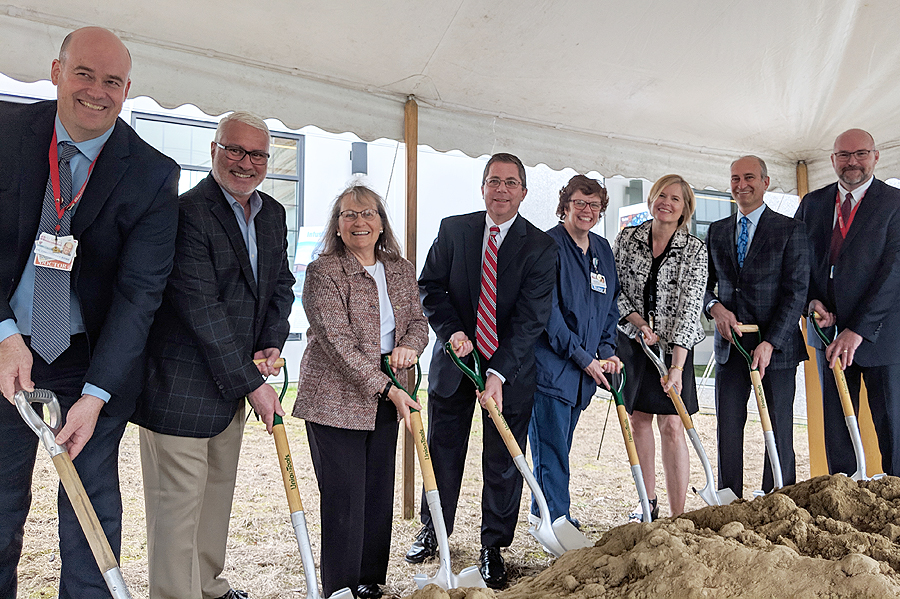 St. Mary’s Infusion Therapy Center groundbreaking