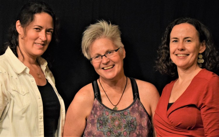 From left are Trina Hamlin, Lynn Deeves and Colleen Sexton.