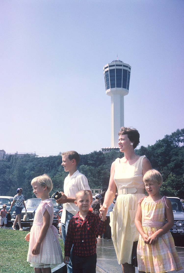 This 1960 photo of Wendy Newmeyer's family was taken at Niagara Falls. Wendy said she has always been inspired by her mom to dream big. From left to right are Robin, Sandy, Randy, Mom Jeanne and Wendy. 