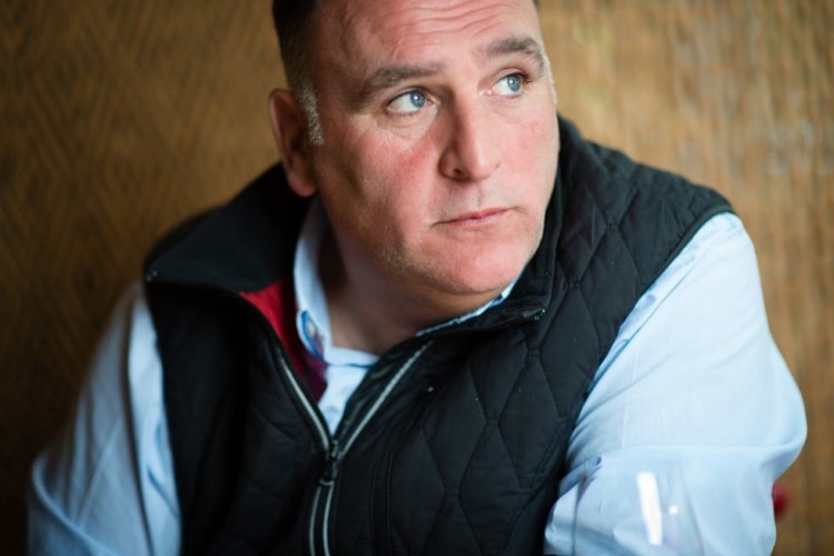 Restaurateur and humanitarian Jose Andres, photographed Nov. 26, 2018. 
