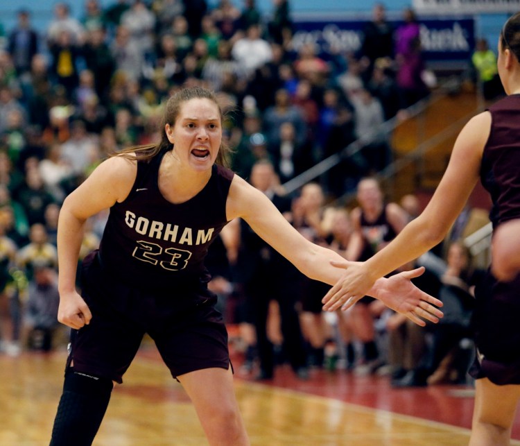 While at Gorham High, Emily Esposito led the Rams to Class AA state championships as a junior and senior.