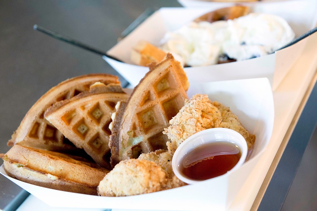 New Lewiston food truck My Waffle — two friends, sweet eats