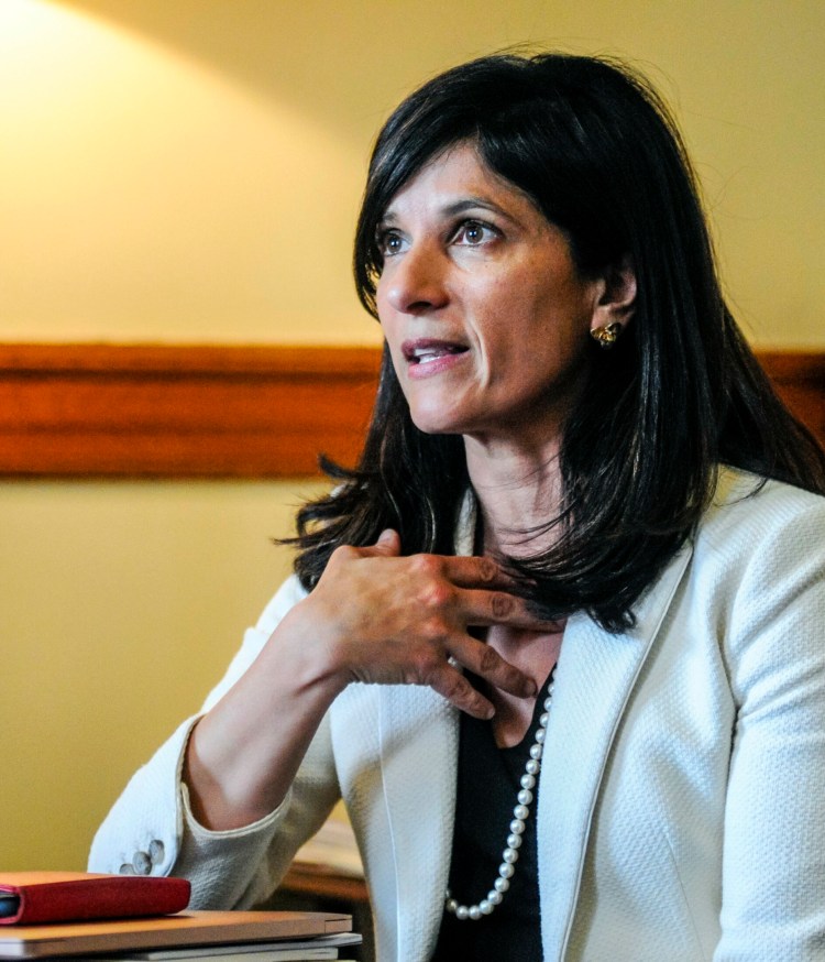 Maine Speaker of the House Sara Gideon, D-Freeport, will seek the Democratic Party's nomination to challenge Sen. Susan Collins in 2020.