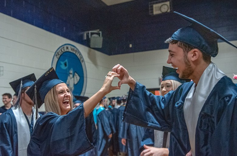 Poland Regional High School graduates ‘take off the training wheels’