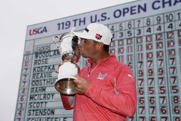 Gary Woodland didn't dream of winning the U.S. Open as a kid, he wanted to play basketball. His dreams have changed and on Sunday he won his first major title. 