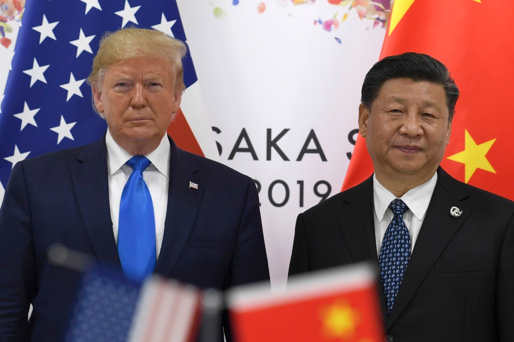 President Trump said Tuesday that a new trade deal with China might not come until after next year's election. Despite Trump and Chinese President Xi Jinping agreeing last month to restart negotiations, the bargaining has been slow to resume.