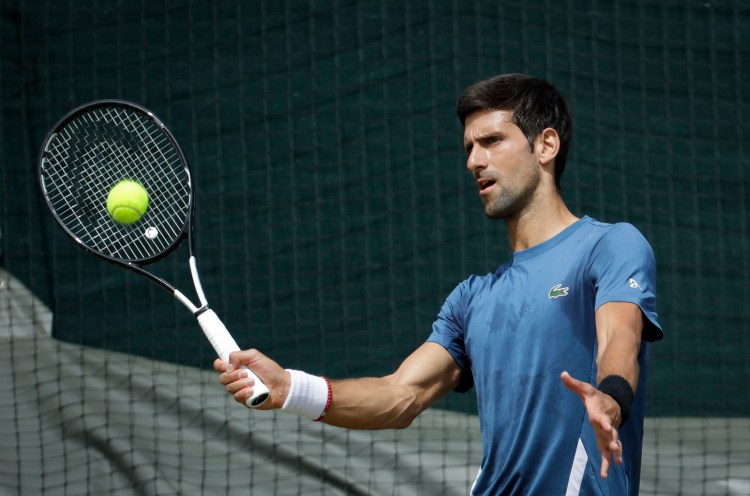Novak Djokovic has made quite a comeback after entering Wimbledon in the midst of a rut last year. He won Wimbledon last year and is ranked No. 1 as the tournament starts Monday. 