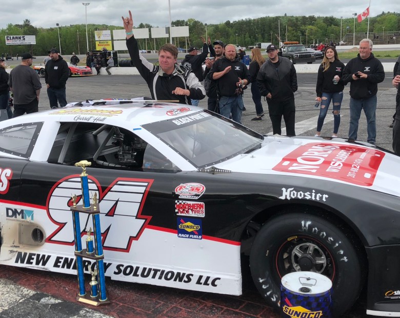 Auto racing: Garrett Hall takes PASS win at Oxford Plains