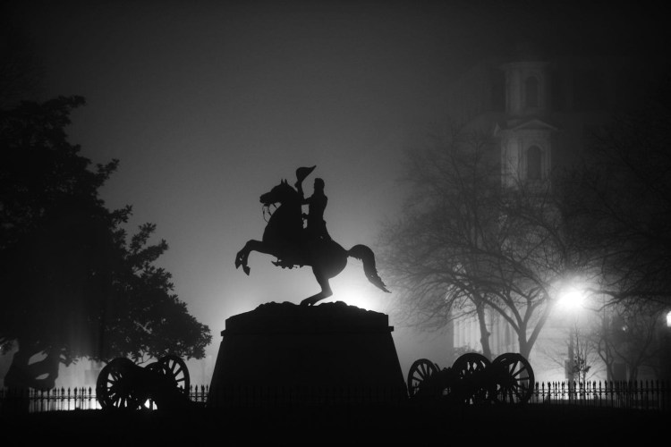 The statue of Andrew Jackson in Lafayette Square near the White House. Astrid Riecken/The Washington Post