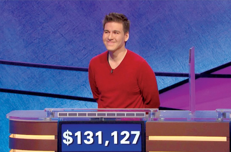 "Jeopardy!” powerhouse James Holzhauer earlier in his run.