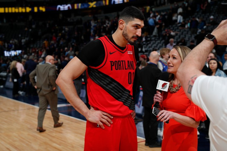 Center Enes Kanter announced Monday he will join the Boston Celtics next season. Kanter began last season with the Knicks and averaged 14 points and 10.5 rebounds before being traded to the Portland Trail Blazers. 