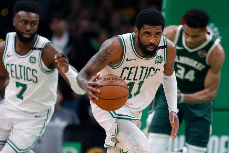 Kyrie Irving announced Monday in a video released by his agent, Roc Nation Sports, he will sign with the Brooklyn Nets. 