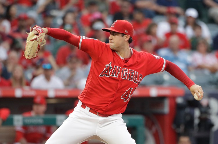 Los Angeles Angels pitcher Tyler Skaggs was found dead in Texas on Monday. 