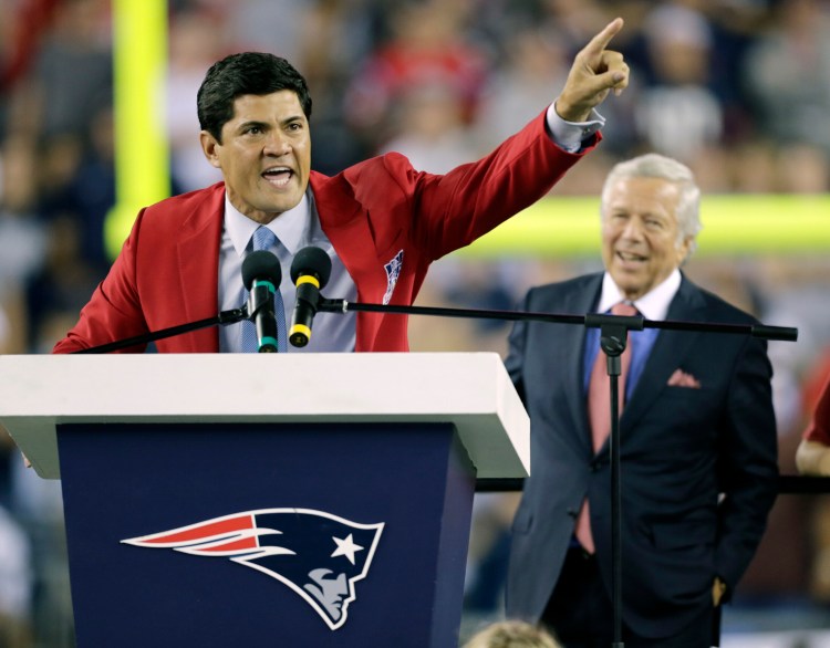 Former New England Patriots linebacker Tedy Bruschi suffered a stroke on Thursday, according to a statement from his foundation. 