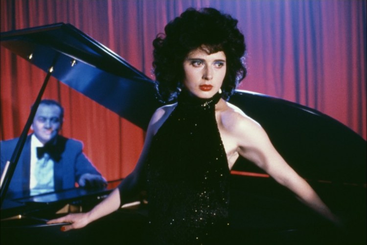 Isabella Rossellini appears in a scene from "Blue Velvet."