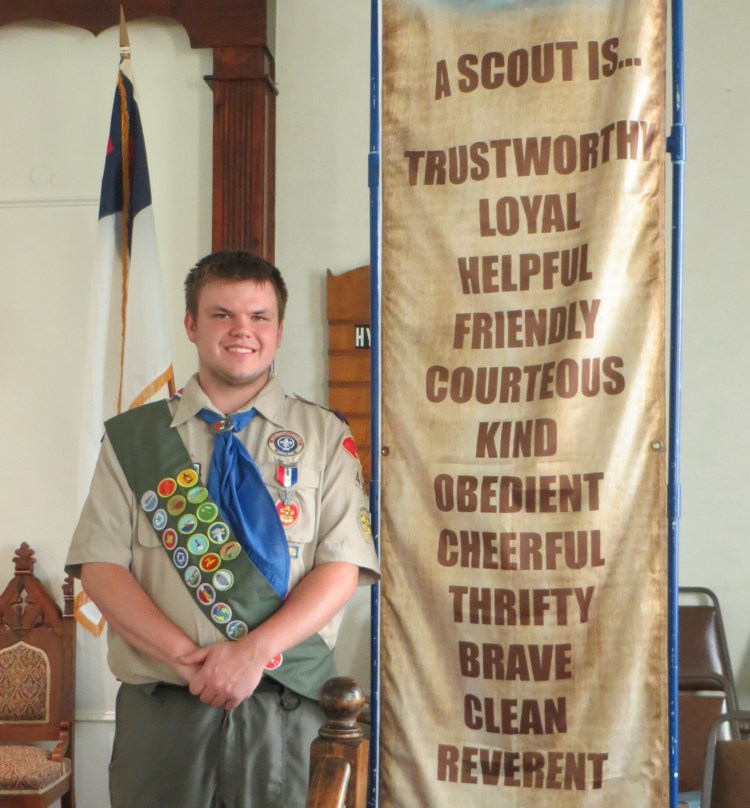 Eagle Scout Misha Littlefield