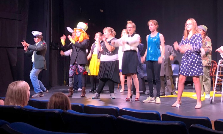 Students from the 2018 TEEN Drama Week presenting their finale performance at the RFA Lakeside Theater. TEEN Drama Week 2019 is July 29 through Aug. 2; scholarships are available. For registration forms and complete information, visit www.rangeleyarts.org and click on “Youth Programs” at the top of the page or call the RFA at 864-5000. 