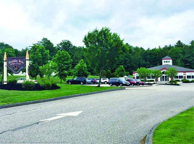 The Saco School Department has signed a lease with the Toddle Inn to use the Willey Road building for the district's pre-K program. But the city administrator says the lease violates covenants for the business park that forbid non-taxpaying entities from locating there. 
