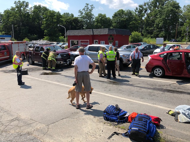 An accident involving several vehicles forced authorities to temporarily close U.S. Route 201 in Winslow on Tuesday afternoon.
