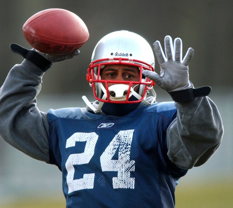 Former Patriots cornerback  Ty Law will be inducted into the Pro Football Hall of Fame in Canton, Ohio on Saturday.