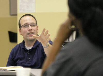 Aaron Geyer, shown in 2010, is the new social services administrator in Portland. 