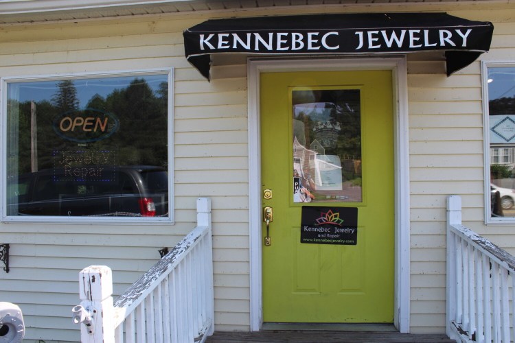A view of the front of Kennebec Jewelry, located at 501 Maine Ave. in Farmingdale.