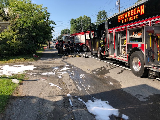 Skowhegan Fire responded to a call on North Avenue Friday where a car fire was reported. The state Fire Marshal's Office was called to help in the investigation of the cause that also involved a house.