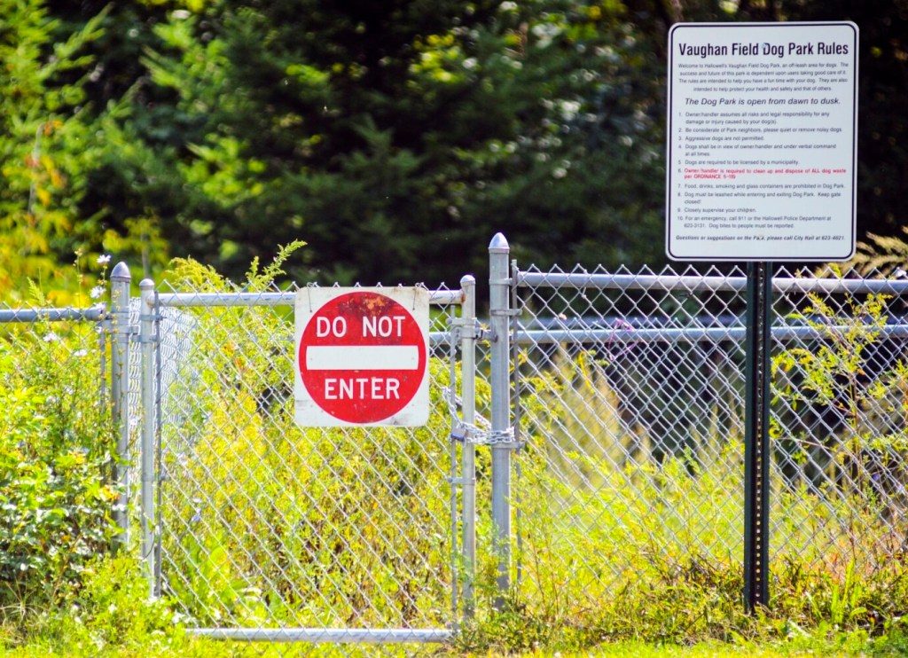 Citing public safety hazard, Hallowell closes its dog park