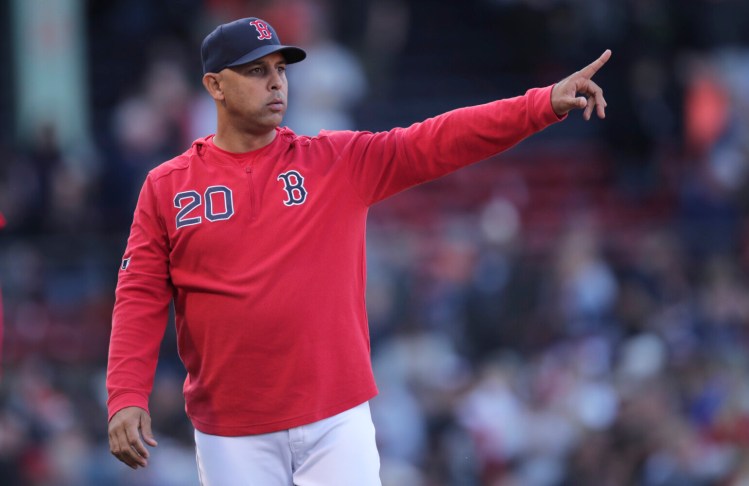 Red Sox Manager Alex Cora said offered no excuses for his involvement in the Astros' sign-stealing scheme, but did not act alone. "And let me be very clear that I am not denying my responsibility, because we were all responsible."